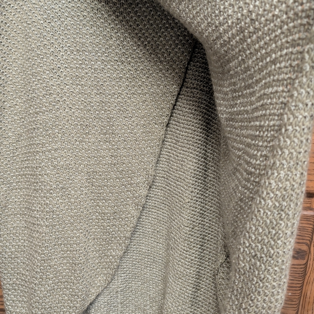 Simply Noelle Woman's Olive Green Cloak Turtleneck Sweater Size Small - Picture 5 of 13